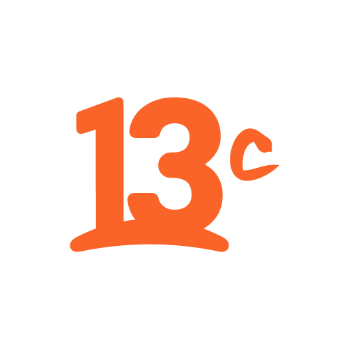 13C